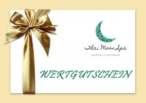 Wertgutschein, Massagegutschein -ThaiMoonSpa Massage